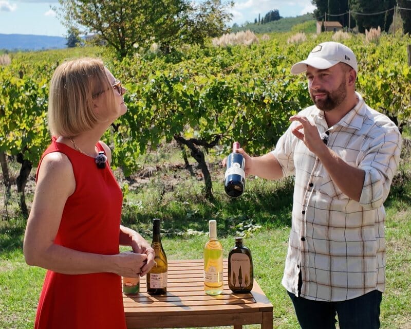 Toscanizzazione piwo wino i oliwa